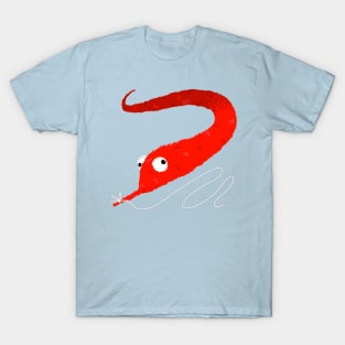 Worm on a String - Red T-Shirt